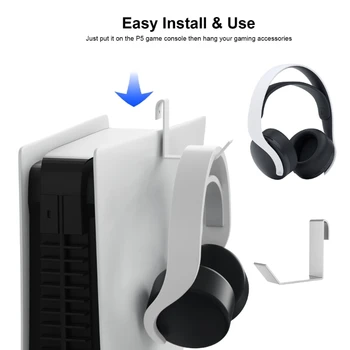 Монтиране на стена Инсталиране на конзола на стената До или зад Невидимия Дизайнерско контролер и притежателя на слушалки New Dropship