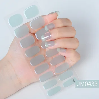 20 съвета Обикновена ледени гел стикери за нокти Водоустойчив и траен фототерапевтические стикери за нокти с UV-полуготови продукти за дизайн на ноктите