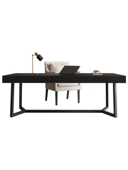Бюро, компютърна маса, универсален бюро, модерен и лесен бюро висок клас, каменна плака, офис маса в италиански стил