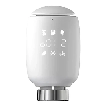 Zigbee Smart TRV Програмируем термостатичен вентил Приложението за Отдалечен температурен регулатор Алекса за Google Home Здрав