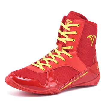 2023 Нови борцовские обувки за мъже, Дишаща, светът бокс тренировочная обувки, нескользящие борцовские маратонки, мъжки износоустойчиви военни обувки