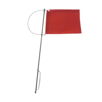 Морски Флаг-индикатор на вятъра Малко Здрав Червен Лесен за инсталиране Здрав Вятърна Вимпел SS304 за Яхти Dinghy Boat
