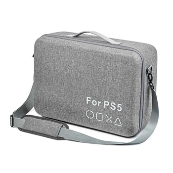 Калъф за носене на геймпада PS5, конзола контролер, защитно пътна чанта за съхранение на резервни части за Playstation 5.