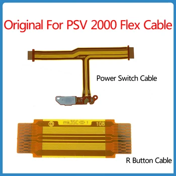 Оригиналът е за PSV 2000 Гъвкав кабел за Sony PSV2000 Десен бутон R на рамото за Включване / изключване на захранването Гъвкав кабел, Резервни части