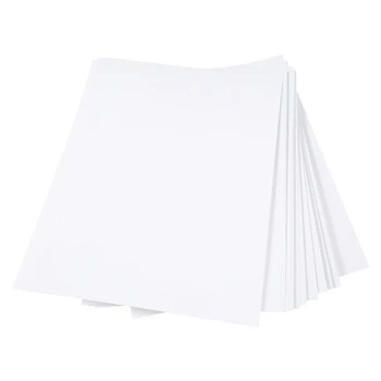 Висококачествен водоустойчив винил хартия за етикети за мастилено-струйни и принтери 210x280 мм, 30 листа матова бяла хартия за етикети