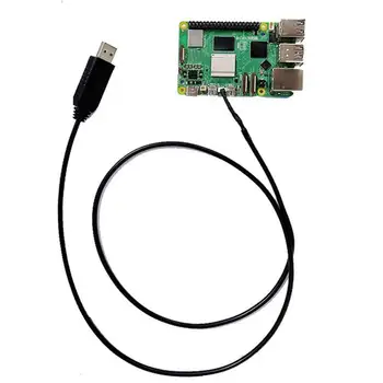 За Raspberry Pi 5 терминал USB към сериен кабел UART поредната кабелна линия за предаване на данни за PI 5