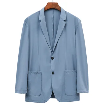 5971-Нов мъжки комплект дрехи в западен стил за почивка с дълги ръкави, 5 белия дроб на тънки бизнес костюм