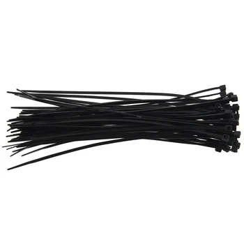 Кабелни превръзки Кабелни връзки /връзки с цип Цвят: черен Размер: 140 mm x 2,5 мм, 50 бр.