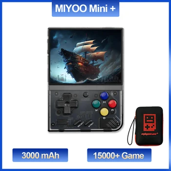 Преносима игрова конзола MIYOO Mini Plus в стил ретро с 3,5-инчов екран IPS HD, система Linux Classic Miyoo Mini Plus V3