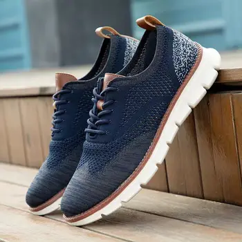 2023 Нова ежедневни мъжки обувки Летни обувки от дишаща мрежа са Големи ежедневни маратонки Дизайнерски мъжки обувки