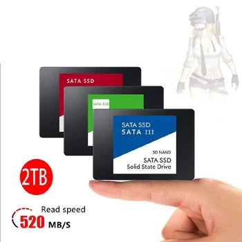 2024 Нов 4 TB SSD Sata Твърд Диск Високоскоростен Твърд Диск Вътрешни Твърди Дискове За Преносими компютри Disk Sata3 2.5 Инча 2 TB 1 TB