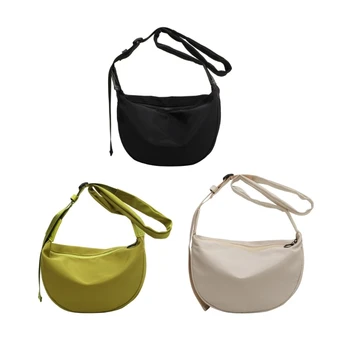 Чанта през рамо, чанта за подмишниците, Портфейл, чанта за подмишниците, обикновена чанта-скитник, Голям капацитет, Черен/зелен/бял