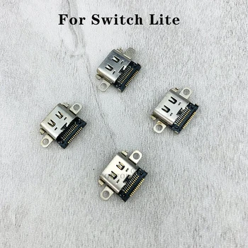 5 бр./10 бр. за конзолата Nintendo Switch LITE, USB Type-C, Конектор за зареждане, порт за директна доставка на
