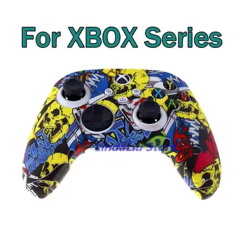 1бр Мек силиконов калъф Защитен калъф за Xbox Series X S Подмяна на гумен силикон своята практика контролера на xbox series s x