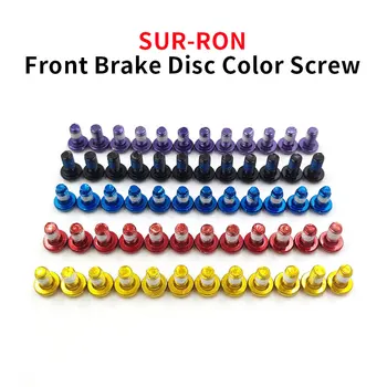 За SURRON Light Bee X Цветни винтове за предните спирачни дискове, винтове за дърво, аксесоари за мотоциклети за оф-SUR-RON