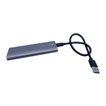 M. 2 Корпус NVME Без ключ 10 Gbit/с Корпус NVMe SSD USB 3.1 10 Gb Адаптер NVMe-USB за твърди дискове 2230/2242/2260/228
