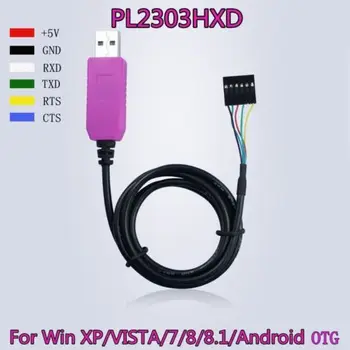 6-пинов конектор PL2303HXD от USB преди RS232 TTLCable нова