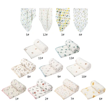 Детско муслиновое кърпи за баня 35x35 см, пеленальное одеяло за новородени бебета Момчета и момичета