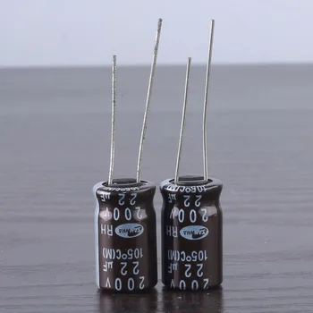 20pcs Електролитни Кондензатори SAMWHA RH 200v 22uf 10x16 мм с висока пульсацией 105 °C