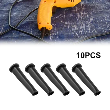 10шт Гумен протектор кабели, Кабелна, кран, капака на багажника за ъглошлайф, Защита от свързване на проводници за кабели электродрели