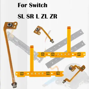 Гъвкав кабел с лента бутон Joy-Con ZR ZL L SL SR За замяна ремонт на кабел за превключвател Nintend