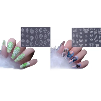 3D стикери слайдер Етикети за летен маникюр художественото оформление със собствените си ръце