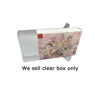 Бистра прозрачна кутия за превключвател NS rune бронирана Factory 3 хонг Конг японската версия пластмасов колекция защитна кутия за съхранение