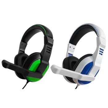 Компютърни слушалки Леки слушалки с 3,5 мм, детска слушалки, слушалки за удобно управление на кабел с микрофон