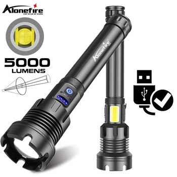 5000 лумена Zoom XHP90 LED Мощен COB фенерче USB акумулаторна външен фенер за Лов на Къмпинг, Риболов лампа за осветление с висока мощност