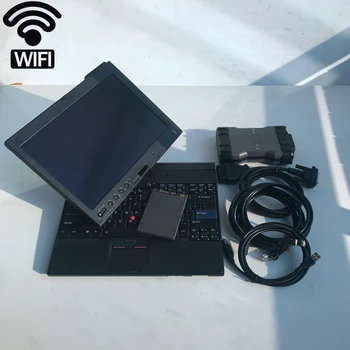 MB sd c6 SD Connect C6 V12-2023 X-entry с протокол DOIP в подержанном лаптоп X220t i7 SSD с капацитет от 480 GB автоматично се заменя на инструмента за диагностика