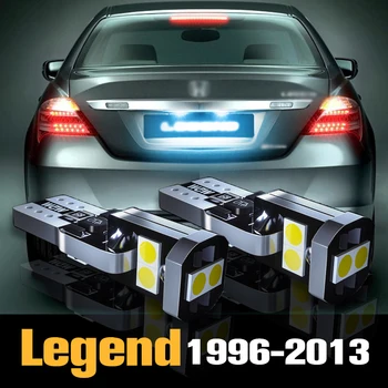 2 елемента Canbus LED Лампа за Осветяване на Регистрационния Знак Аксесоари За Honda Legend 1996-2013 2003 2004 2005 2006 2007 2008 2009 2010 2011