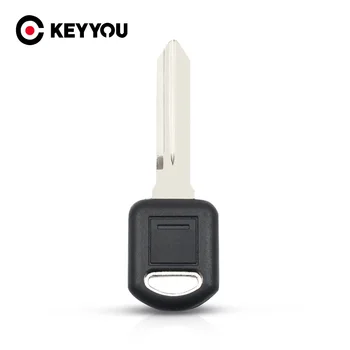 KEYYOU 10 бр. за Buick транспондер PK3 Ключа за запалване с неразрезанным острие, чип-ключ за GM За Chevy за мини-ван Buick
