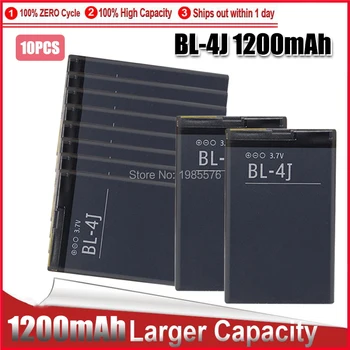 10ШТ 1200 ма BL-4J/BL 4J/BL4J Взаимозаменяеми батерия за Nokia c6 Батерия C6-00 за Lumia 620 батерия