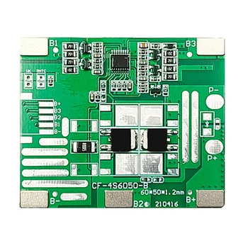 Такса за Защита на Литиева Батерия 4S 14.6 V 6А BMS Lifepo4 Подобрява/Балансират кабел за зареждане на Модула За Печатни Платки електрически инструменти