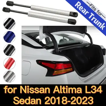 Задайте Опора Повдигане На Багажника Nissan Altima L34 Седан 2018-2023 Задната Част На Капака На Багажника Газ Осанка От Въглеродни Влакна Амортисьор Амортисьор