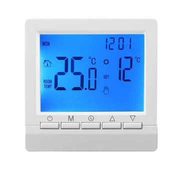 Термостат Програмируем цифров регулатор за стайна температура с LCD дисплей Стаен Нагревател Стаен температурен регулатор