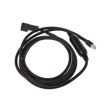 Адаптер вход AUX o Женски 3-пинов кабел за E39 E46 E53 X5 BM54 16: 9 CD