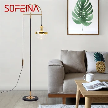 Под лампа SOFEINA Nordic, Семейна хол, Спалня в близост До с мека мебел, модерен led творчески декоративна лампа