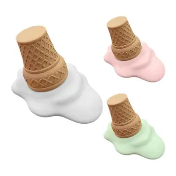 Ароматен камък за сладолед, дифузор форма са се стопили сладолед, прекрасен устранитель миризмата на парфюми, освежители за въздух с автоматична вентилация