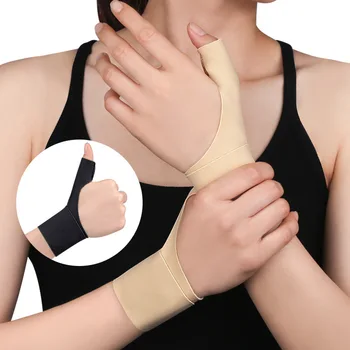 Ръкави за палеца, поддръжка на китката, Дишаща еластична превръзка за ръце, Высокоэластичный еластична превръзка за китката, Мек компрессионный ръкав за палеца, за защита от сухожилия.