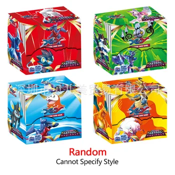 324шт Цветна Кутия с Карти Pokémon ASTRAL RADIANCE Случайни Цветове на Колекция от Аниме Герои Подарък Карта За Деца от Английската Версия на Играчки